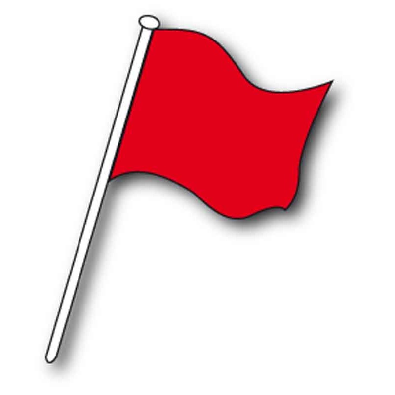 drapeau rouge